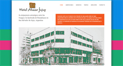 Desktop Screenshot of hotelalvearjujuy.com.ar